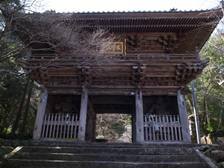 31 竹林寺・山門