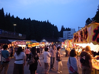 ろうそくまつり2012(屋台)