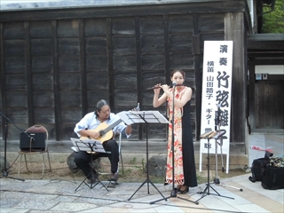 竹弦囃子のコンサートat高野山