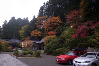 高野山の紅葉・持明院