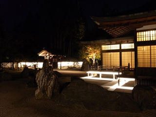 金剛峯寺 蟠龍庭 夜間特別拝観