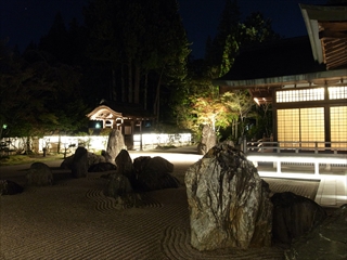 金剛峯寺 蟠龍庭 夜間特別拝観