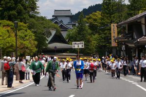 ２０１７高野山青葉祭花御堂パレード