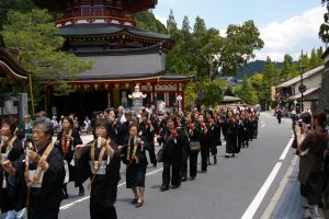 ２０１７高野山青葉祭花御堂パレード