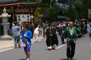 ２０１７高野山青葉祭花御堂パレード