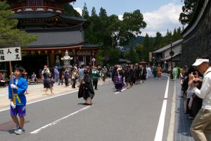 ２０１７高野山青葉祭花御堂パレード