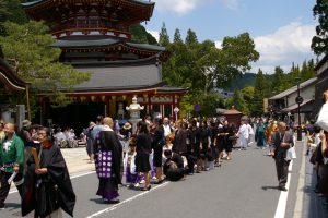 ２０１７高野山青葉祭花御堂パレード