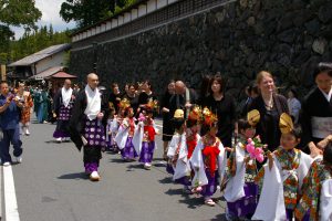 ２０１７高野山青葉祭花御堂パレード