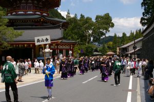 ２０１７高野山青葉祭花御堂パレード