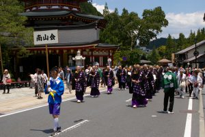 ２０１７高野山青葉祭花御堂パレード