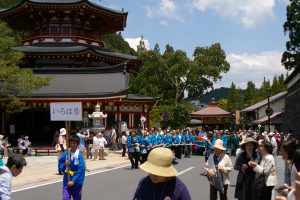 ２０１７高野山青葉祭花御堂パレード