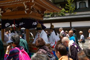 ２０１７高野山青葉祭花御堂パレード