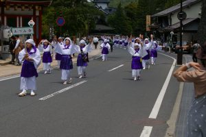 ２０１７高野山青葉祭花御堂パレード