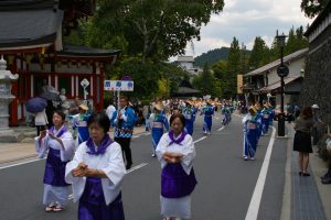 ２０１７高野山青葉祭花御堂パレード