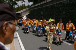 ２０１７高野山青葉祭花御堂パレード