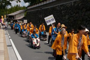 ２０１７高野山青葉祭花御堂パレード