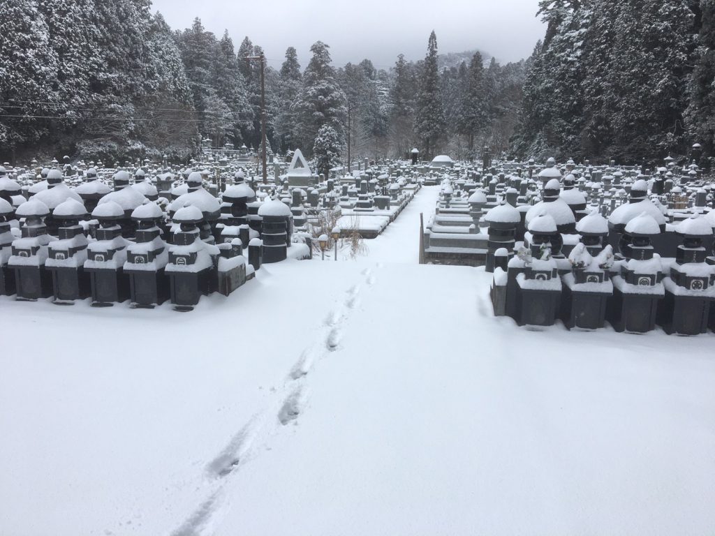 高野山2020雪景色