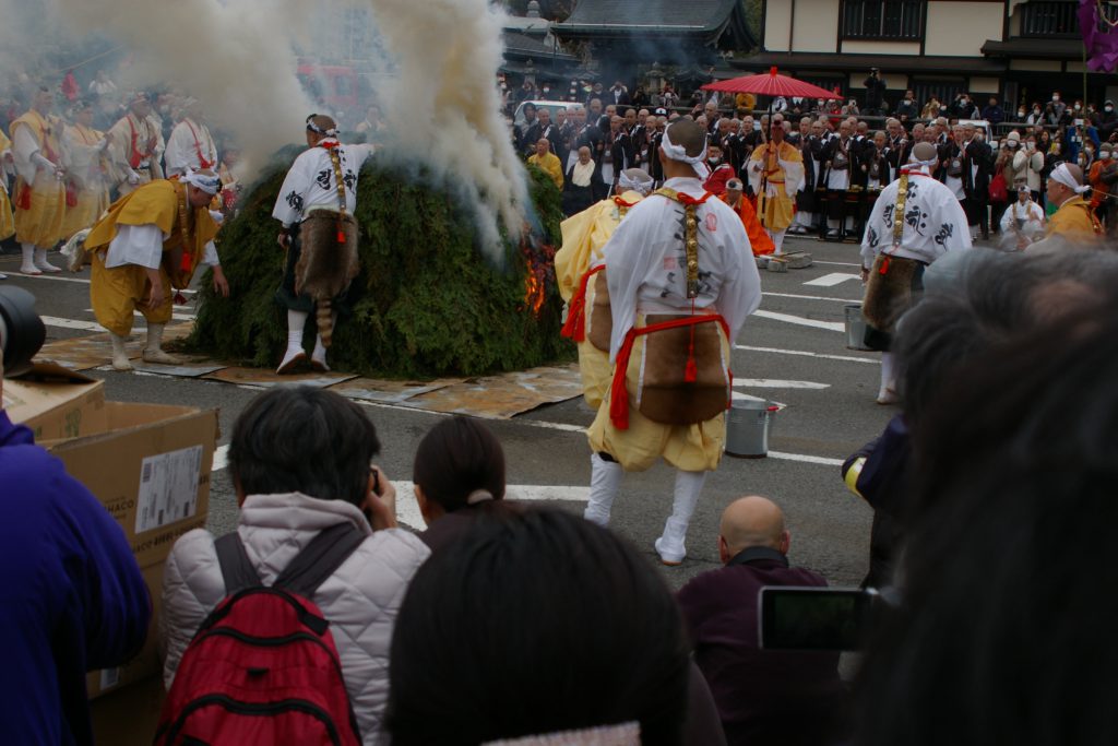 高野山2020火祭り