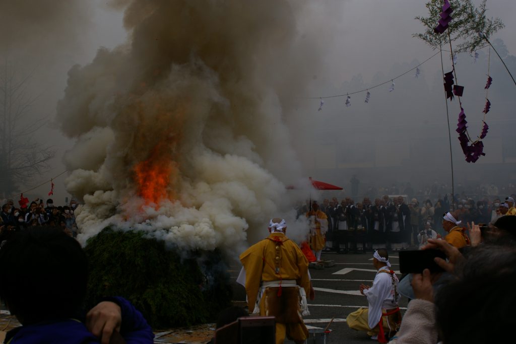 高野山2020火祭り