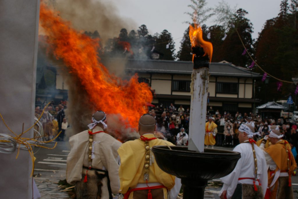 高野山2020火祭り