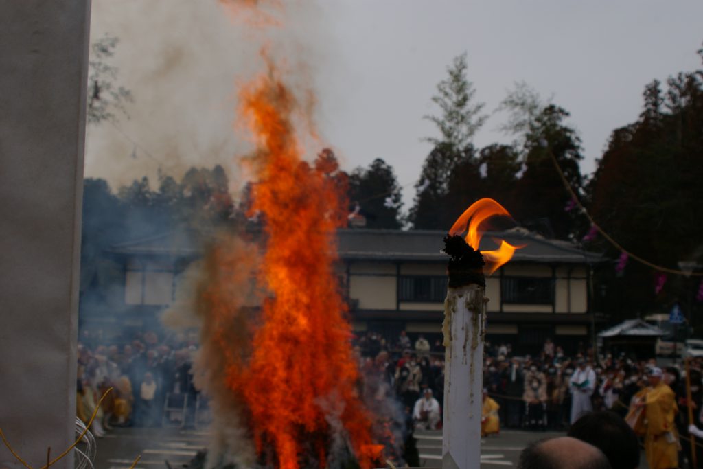 高野山2020火祭り